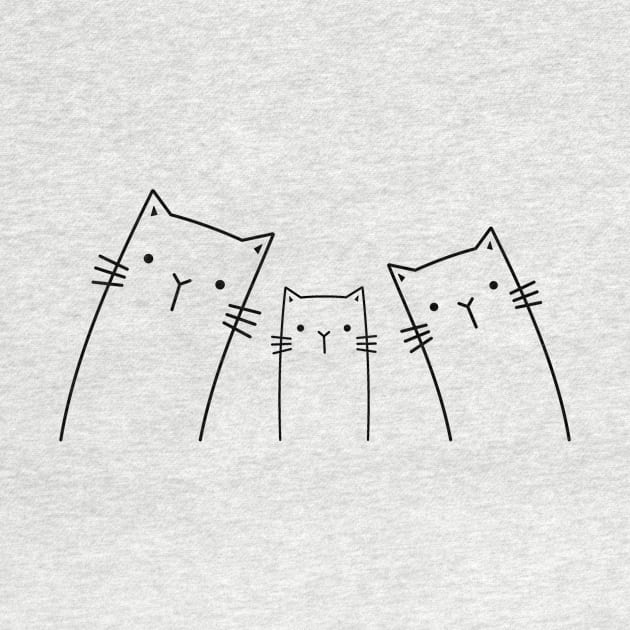 Cat Family love Cats Gift Idea by FrauK